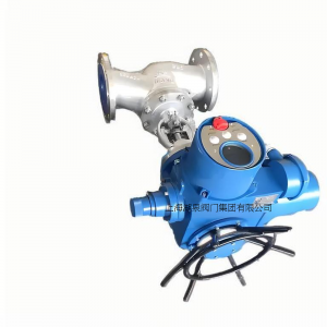 電動截止閥J941H-64  DN150（耐磨、耐高溫、