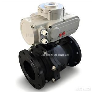 電動球閥DN50，PN10，手柄式；304不銹鋼